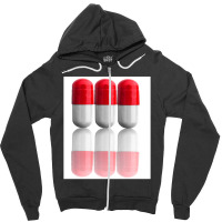 Q Take The Red Pill 1 Zipper Hoodie | Artistshot