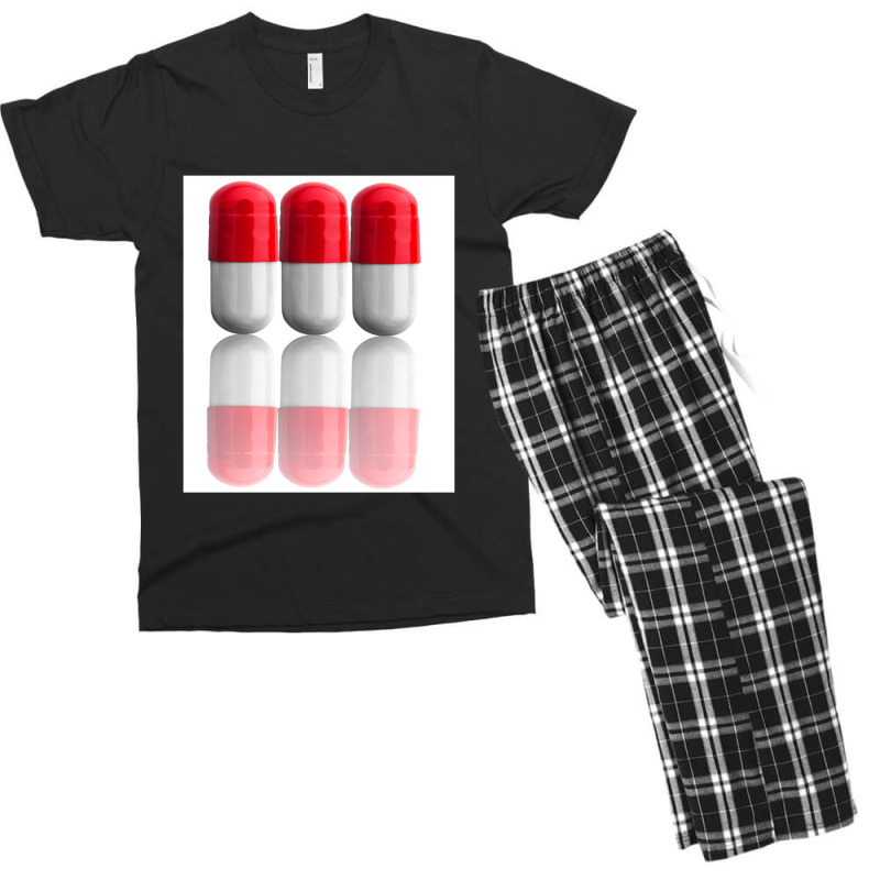 Q Take The Red Pill 1 Men's T-shirt Pajama Set | Artistshot