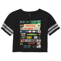 Cronenberg Vhs Collection  T Girl Scorecard Crop Tee | Artistshot