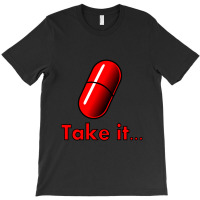 Q Take The Red Pill T-shirt | Artistshot