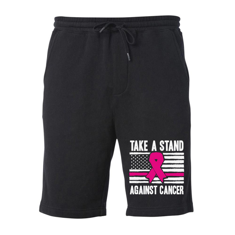 Take A Stand Against Breast Cancer Fleece Short by Suettan | Artistshot