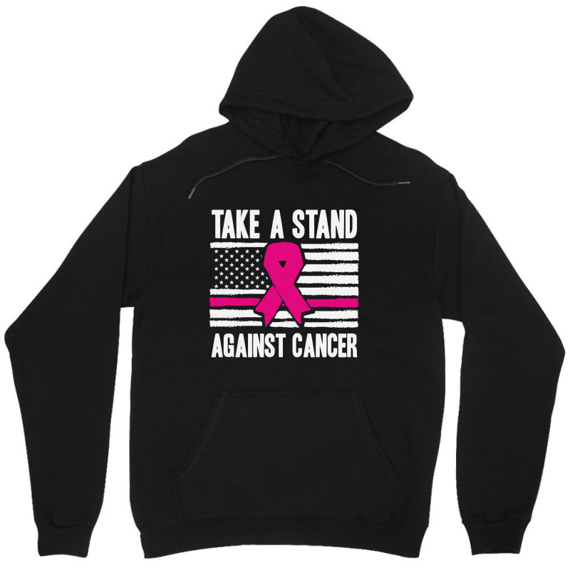 Take A Stand Against Breast Cancer Unisex Hoodie by Suettan | Artistshot