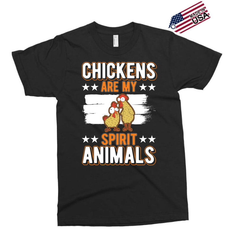 Limited Edition Chickens Spirit Animal Chicken-56wqo Exclusive T-shirt by webberkyla | Artistshot