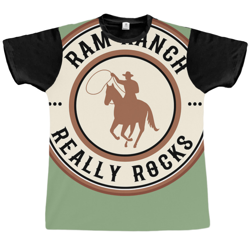 Ram Ranch Really Rocks   Girl Funny Graphic T-shirt by alheklupsm | Artistshot