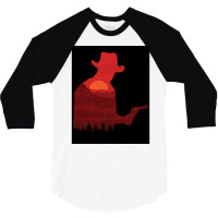 Red Dead The Bandit   Hippie 3/4 Sleeve Shirt | Artistshot