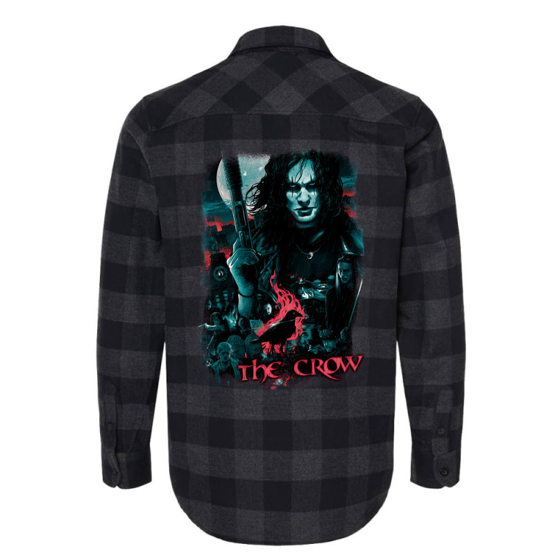 City Of Angels The Crow Flannel Shirt by OrvilleBudiao | Artistshot