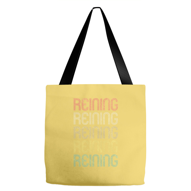 Retro Style Reining Design   Funny Yellow Tote Bags | Artistshot