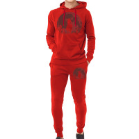 Red Moon   Tumblr Vintage Boy Hoodie & Jogger Set | Artistshot