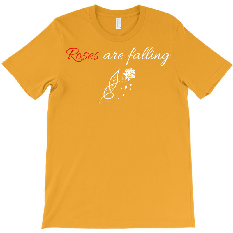 Red Orville Peck Roses Are Falling Lyrics   Red Humor T-Shirt by alheklupsm | Artistshot