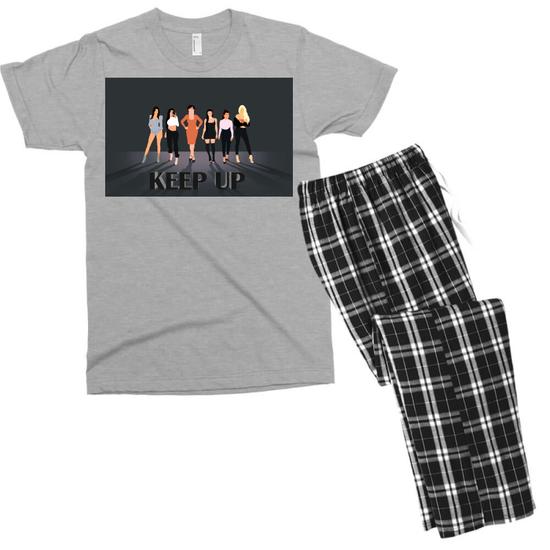 Keep Up Poster Aesthetic Men's T-shirt Pajama Set | Artistshot