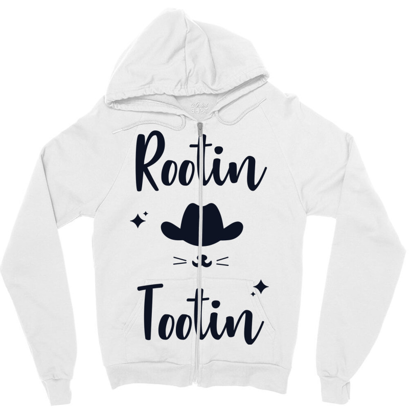 Rootin Tootin   70s Love Zipper Hoodie | Artistshot