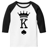 Card Game King Youth 3/4 Sleeve | Artistshot