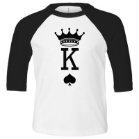 Card Game King Toddler 3/4 Sleeve Tee | Artistshot