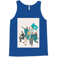 Scrubs Cast Fan Art Poster Cool Tank Top | Artistshot