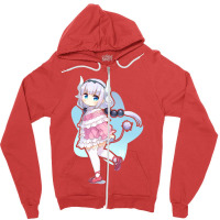 Dragon Maid Zipper Hoodie | Artistshot