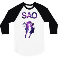 Sao Tshirt   Music Aesthetic 3/4 Sleeve Shirt | Artistshot