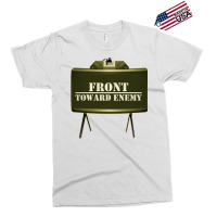 Front Toward Enemy Distressed Claymore Mine Military Exclusive T-shirt | Artistshot