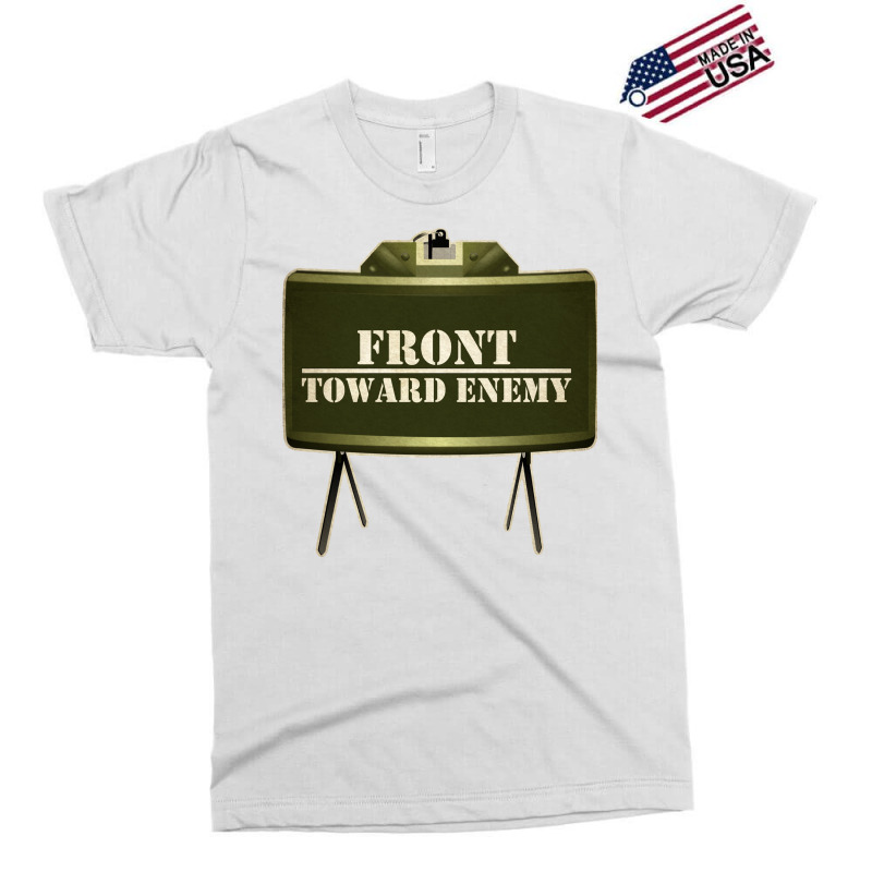 Front Toward Enemy Distressed Claymore Mine Military Exclusive T-shirt | Artistshot