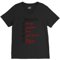 Kill Bill List  T Funny V-neck Tee | Artistshot