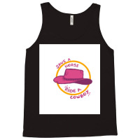 Save A Horse Ride A Cowboy   Girl Humor Tank Top | Artistshot