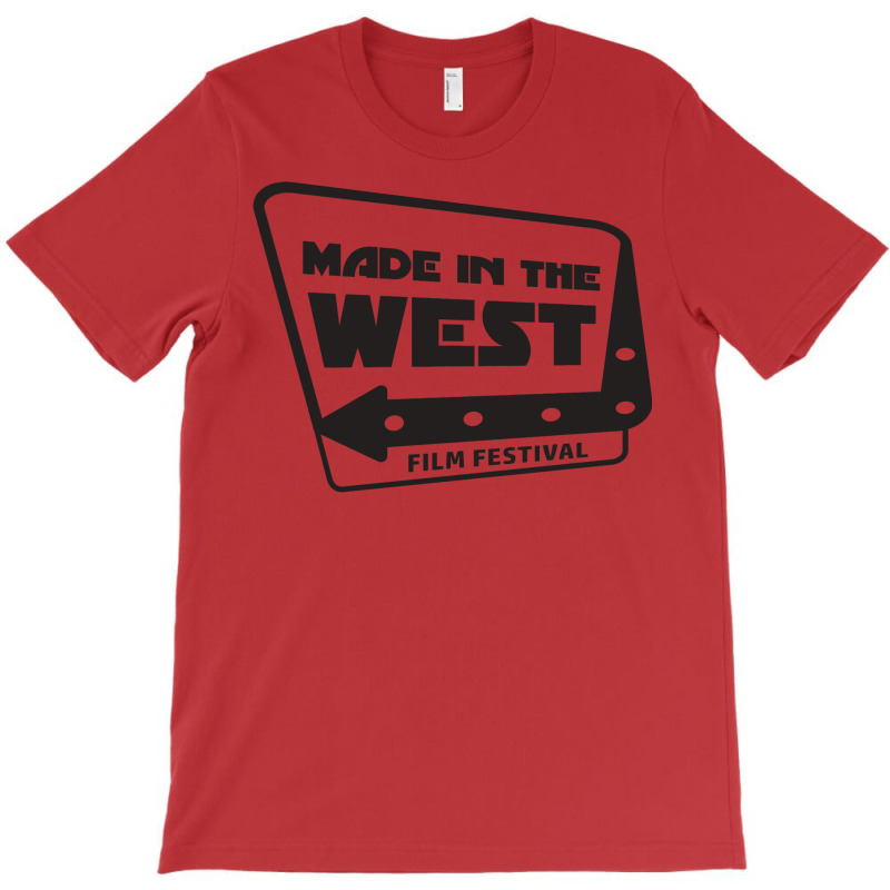 Made In The West Film Festival  Black On White  T Hipster T-shirt | Artistshot