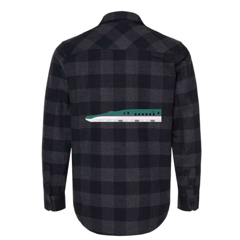 Shinkansen E5 Series Side View Flannel Shirt | Artistshot