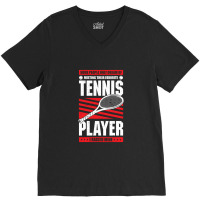 Tennis Dad Sport Father Gift V-neck Tee | Artistshot