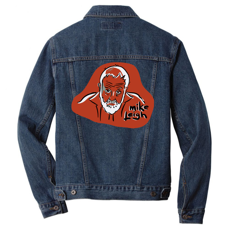 Mike Leigh  T Cute Men Denim Jacket | Artistshot