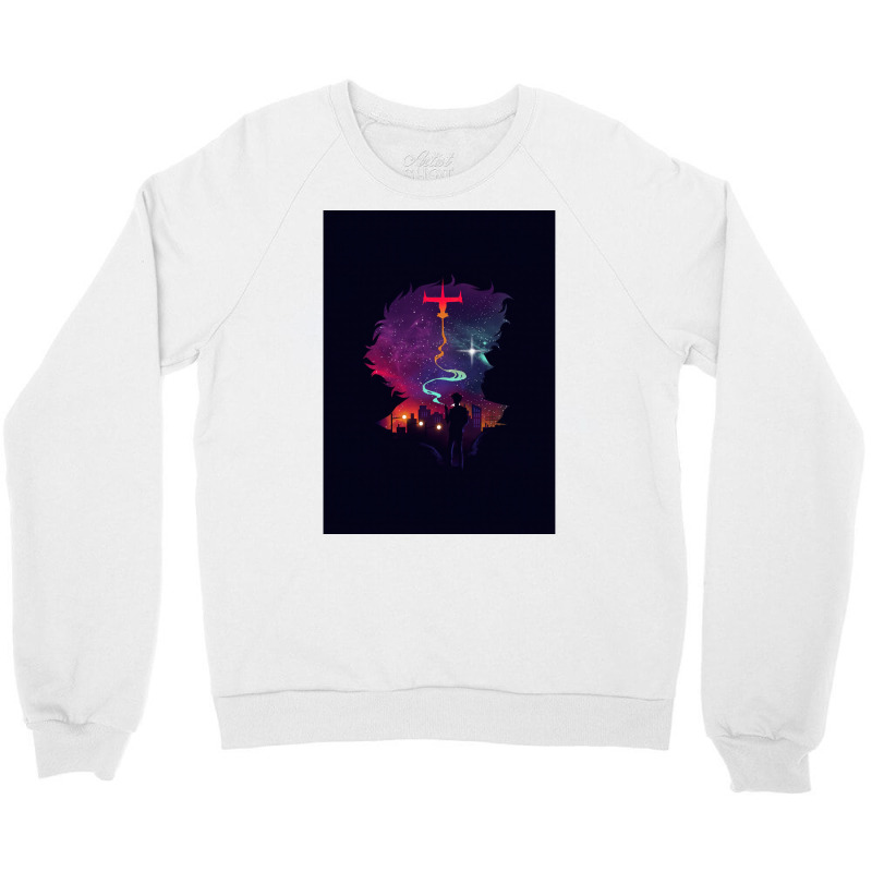 See You In The Stars   Red Humor Crewneck Sweatshirt by alheklupsm | Artistshot