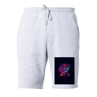 See You In The Stars   Red Humor Fleece Short | Artistshot