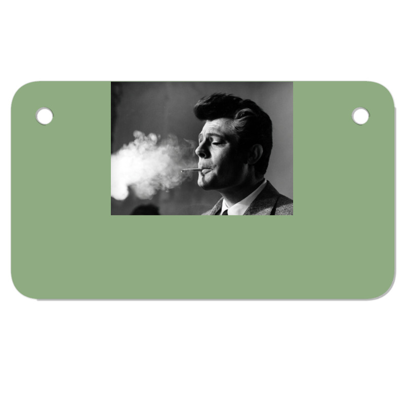 Marcello Mastroianni  T Hippie Motorcycle License Plate | Artistshot