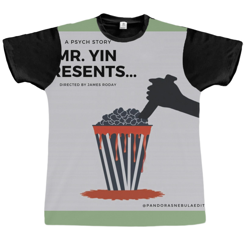 Psych Quotmr Yin Presentsquot Poster Red Graphic T-shirt | Artistshot