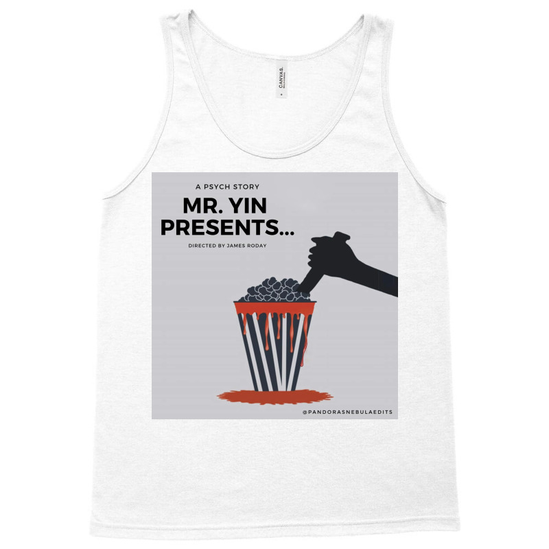 Psych Quotmr Yin Presentsquot Poster Red Tank Top | Artistshot