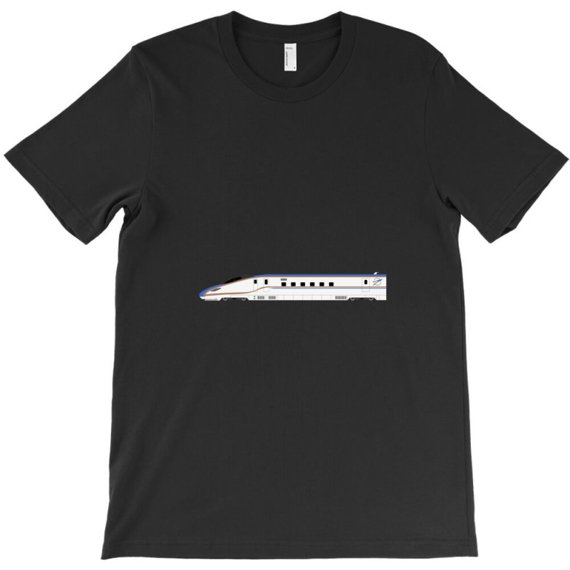 Shinkansen E7 Series Side View T-shirt | Artistshot