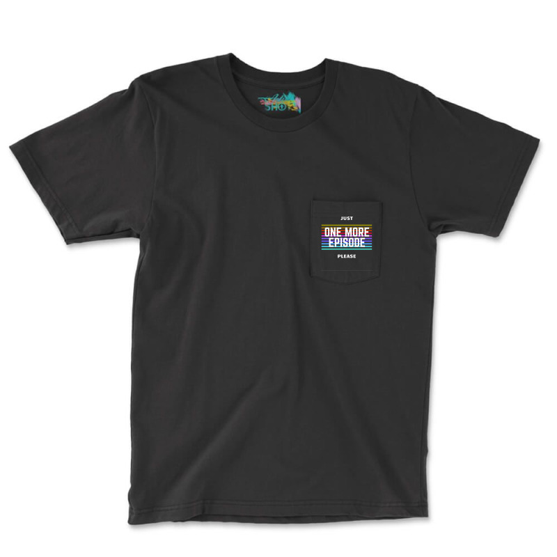 One More Episode  T Blue Pocket T-shirt | Artistshot