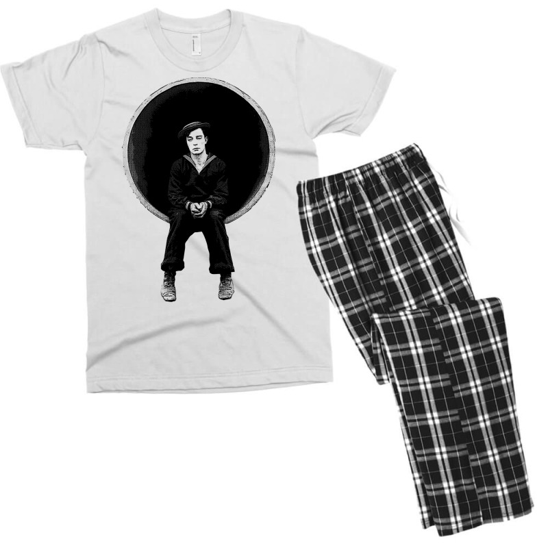 The Navigator Buster Keaton  T Men's T-shirt Pajama Set by volnybareenb | Artistshot