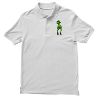 Shaelin Janae Cowboy Kermit   Green Blue Aesthetic Men's Polo Shirt | Artistshot