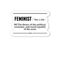 Feminist Noun Sticker | Artistshot