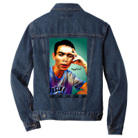 Soytiet Singing Numbers   Nostalgia Girl Men Denim Jacket | Artistshot