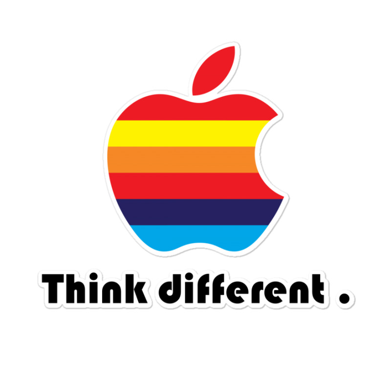 Apple Think Different Sticker | Artistshot