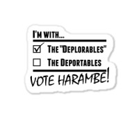 Harambe Deplorables Sticker | Artistshot