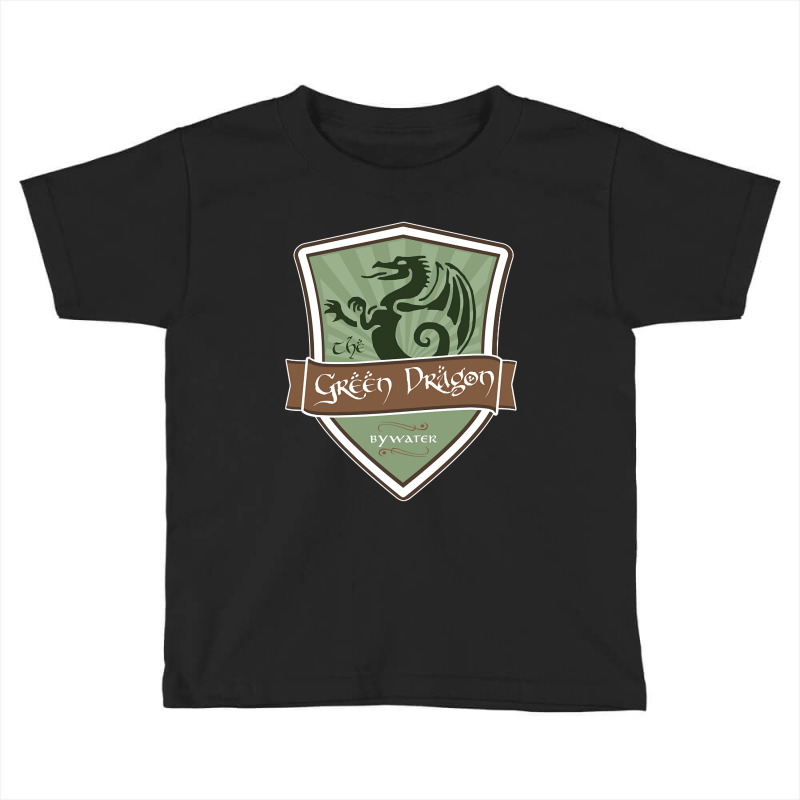 Hot Trend The Green Dragon - Bywater Toddler T-shirt by Ledford Leslie | Artistshot