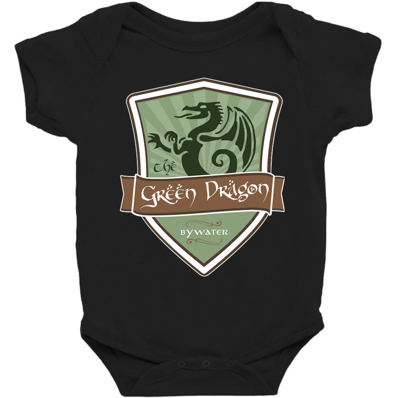 Hot Trend The Green Dragon - Bywater Baby Bodysuit by Ledford Leslie | Artistshot