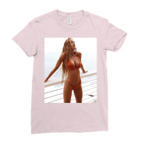 Sexually Attractive Girl Ladies Fitted T-shirt | Artistshot