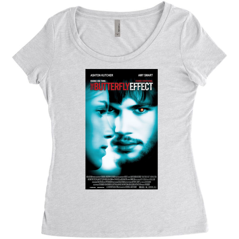 The Butterfly Effect Poster  T Blue Women's Triblend Scoop T-shirt by afriyamasda4 | Artistshot