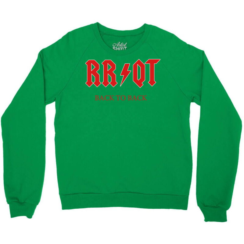 Rrqt Back To Back Premium T Cool Crewneck Sweatshirt | Artistshot