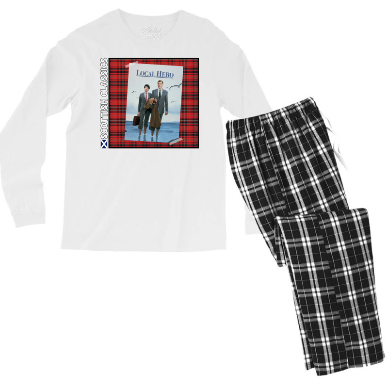 Scottish S Local Hero  T Men's Long Sleeve Pajama Set | Artistshot