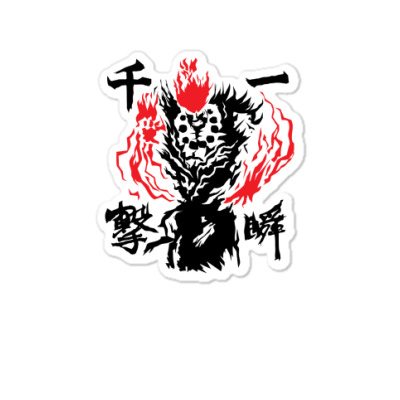 Raging Demon Sticker Designed By Icang Waluyo
