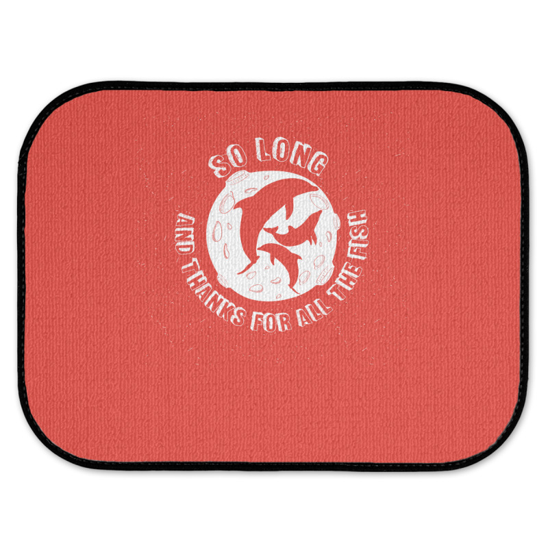 So Long  T Blue Rear Car Mat | Artistshot