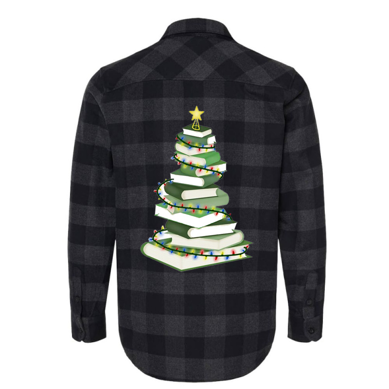 Bookmas Tree (christmas) Flannel Shirt | Artistshot